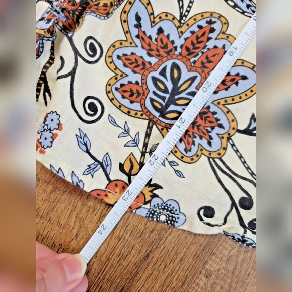 Elan paisley print ruffle detail blouse - Picture 8 of 10